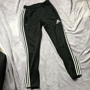 [S] Adidas Soccer Black Sweatpants